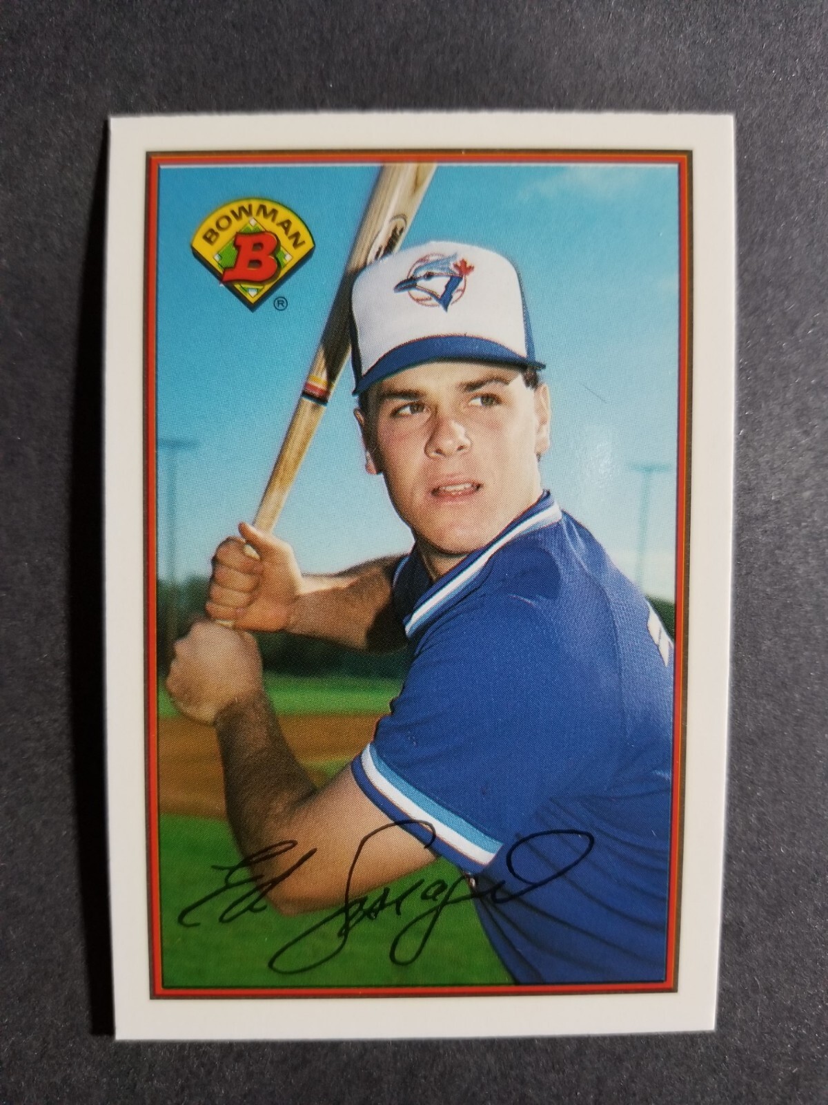 1989 Bowman tiffany / glossy ED SPRAGUE card # 252