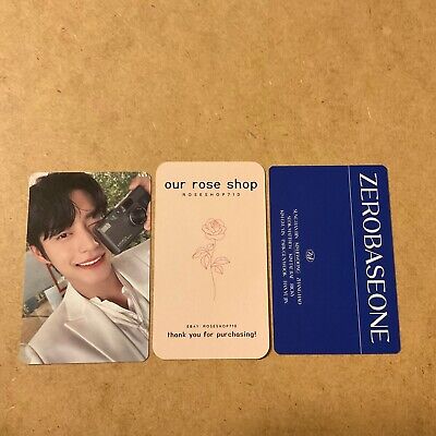 ZB1 Zerobaseone Zerose Seoul Fancon 2023 Trading Card ZB1 Zerobaseone Zerose Seoul Fancon 2023 Trading Card