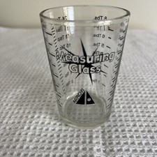 Arrow Measuring Glass. Black. Oz, Tbs, Tsp, and Ml. 