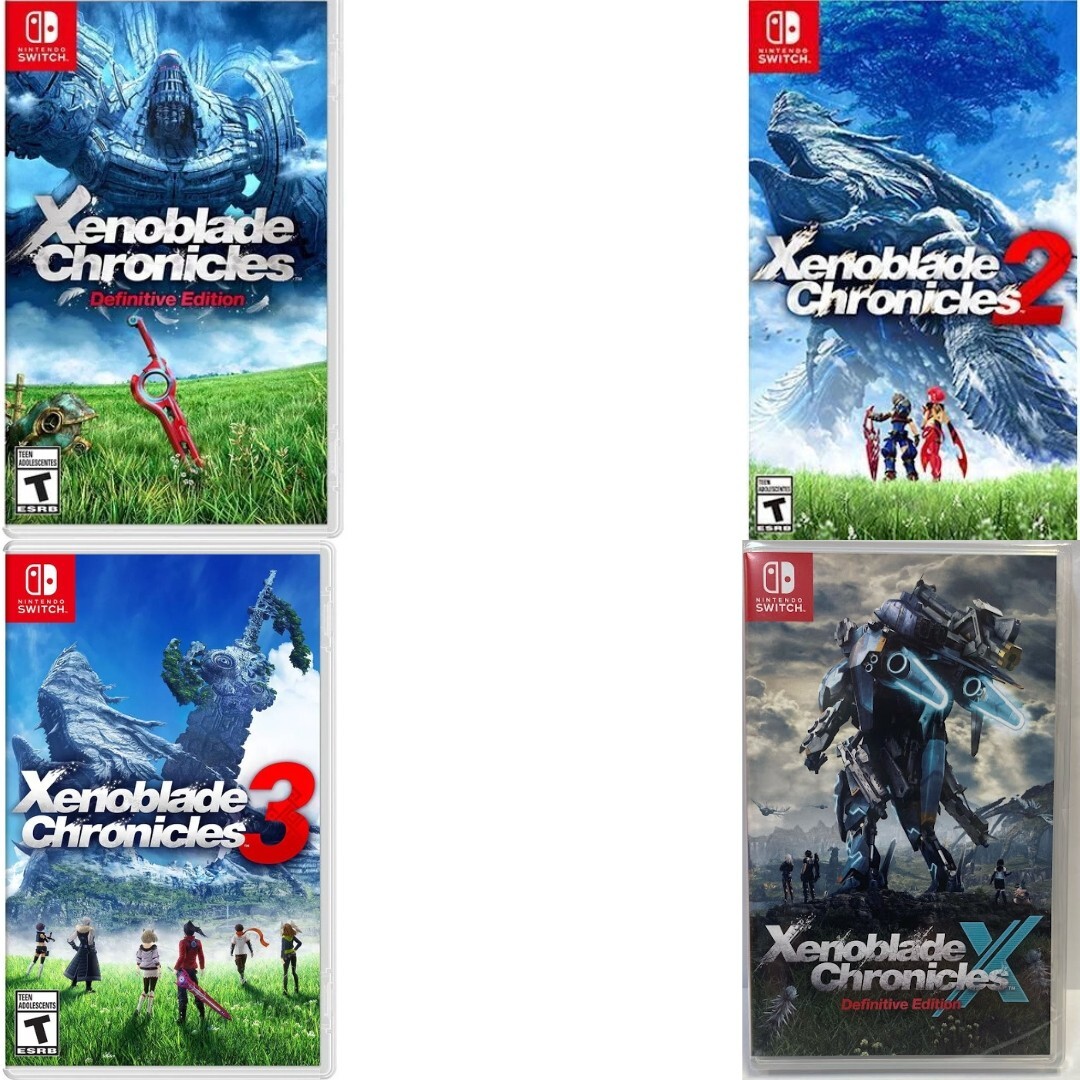 Xenoblade 2 & 3 パッケージ版 Xenoblade Chronicles: Definitive Edition + 2 + 3 + X Switch