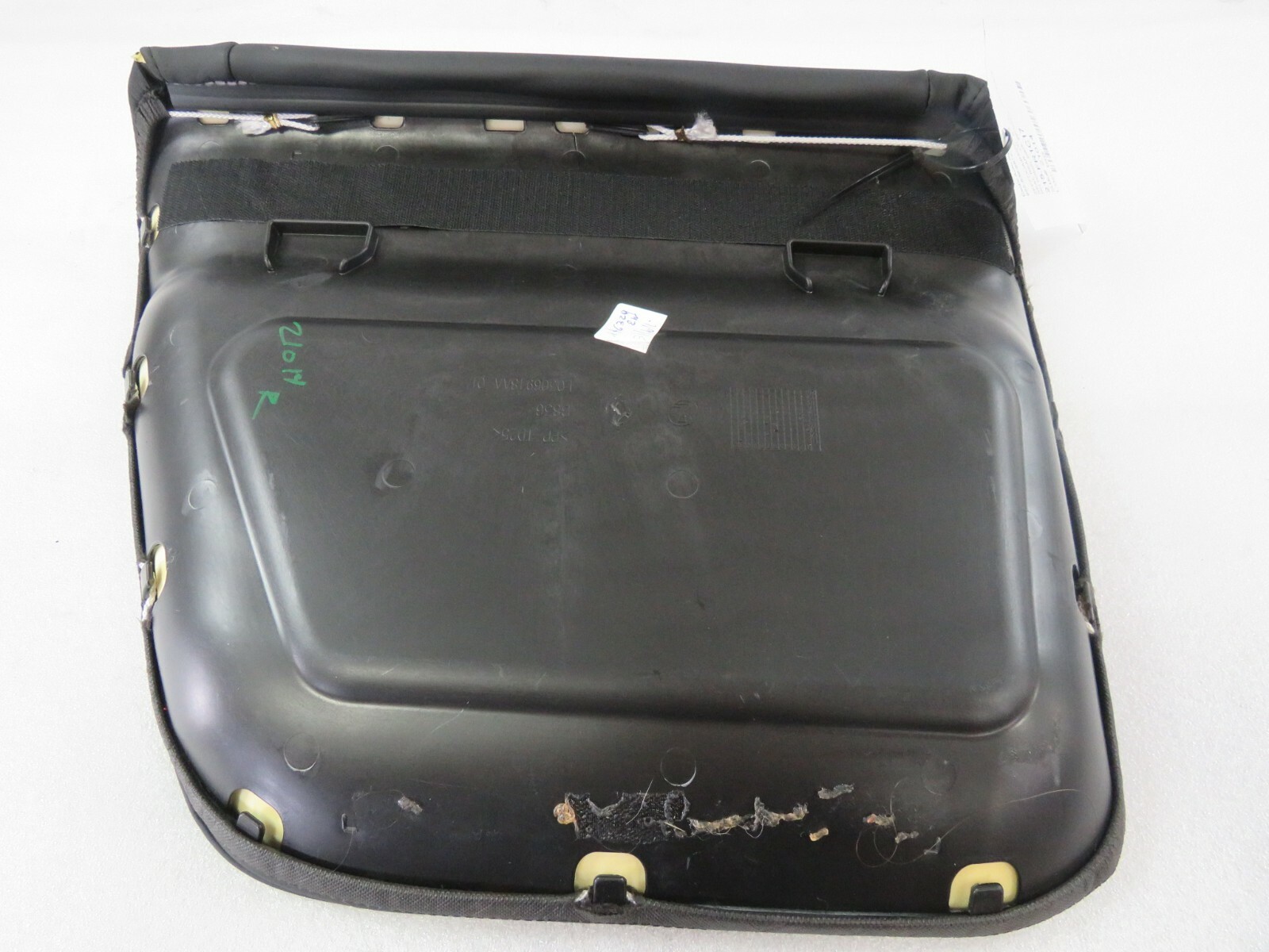 Ferrari California T, RH, Right, Rear Seat Bottom, Black, Used, P/N 85752400