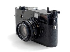 Original SOOM Leica MP Film Rewind Lever - M2/M3/MA - BLACK PAINT