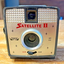 Imperial 127 Satellite II Vintage Camera Untested Midcentury Parts Or Repair