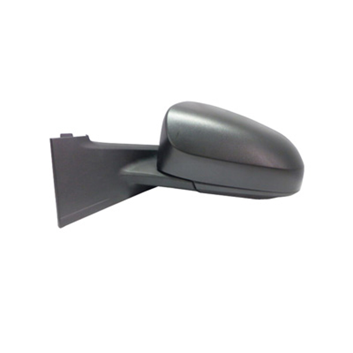 Unpainted Power Flat Driver Side Door Mirror Manual Folding 128-64202AL