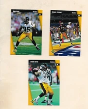 1997 Collector's Choice MINI SP Jerome Bettis, Kordell Stewart, Greg Lloyd