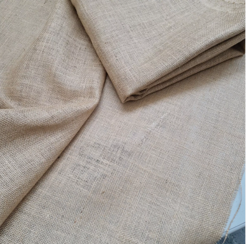 Hessian Jute Burlap Fabric Schools Upholstery Crafts Natural 72" Wide - Picture 3 of 4