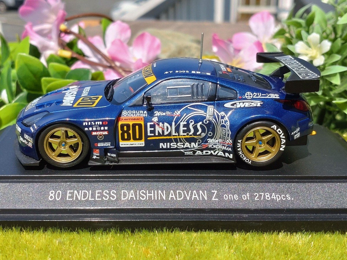 Ebbro 1/43 Nissan 350z Daishin Advan Gt300