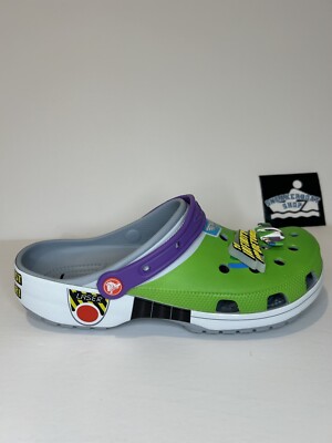 Crocs Classic Clog Buzz Lightyear Toy Story Size 11 MENS Brand New 209545-0ID