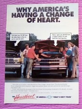 1989 Chevrolet Chevy Truck BFGoodrich Mobil American Thunder Print Ad