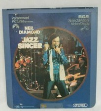 CED: THE JAZZ SINGER, NEIL DIAMOND, LAURENCE OLIVIER, MUSICAL RCA VIDEO DISC