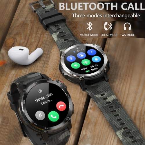 2023 Bluetooth Call IP68 Waterproof Sports Smart Watch LEMFO C22 For Android IOS - Picture 3 of 22