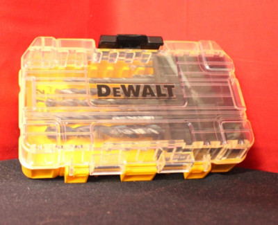 DEWALT 14-Piece Assorted Drill Bit Set (Missing 1/2 bit) And TOUGHCASE AO4059679