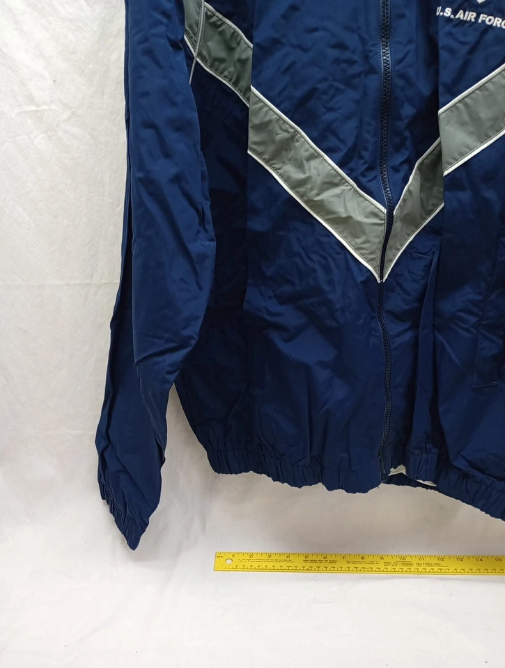 Chaquetas para hombre XX-grandes edición de la Fuerza Aérea de Estados Unidos PTU cortavientos azul marino 8415-01-518-4618 Foto 2 de 4
