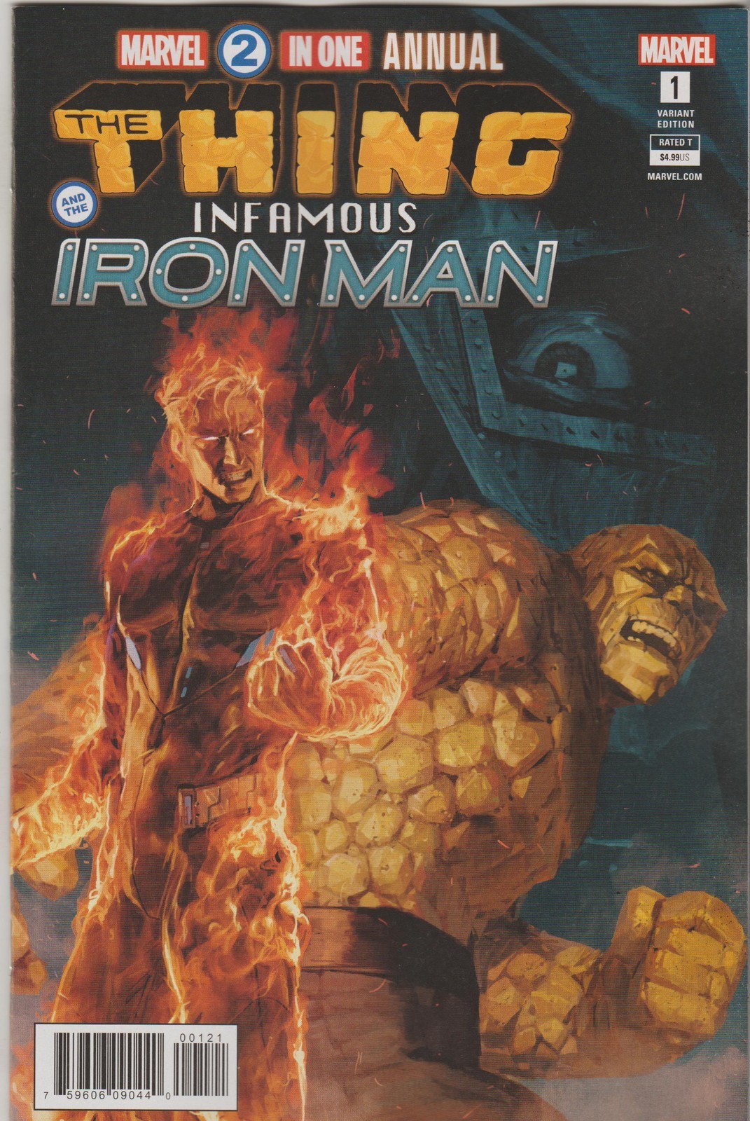 MARVEL COMICS MARVEL TWO IN ONE ANNUAL #1 AUGUST 2018 PARK VARIANT 1ST PRINT NM