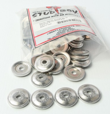 Stud Boy 2554-P8 Power Plate Round Backers 84/PK
