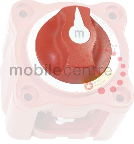 Perno de repuesto rojo Blue Sea Systems serie m 7901 para adaptarse al interruptor de batería 6006 - Imagen 2 de 2