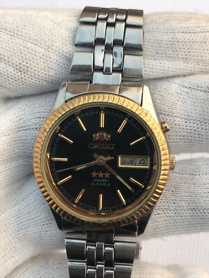 Vintage Orient Crystal Automatic 21 Jewels Original Japan