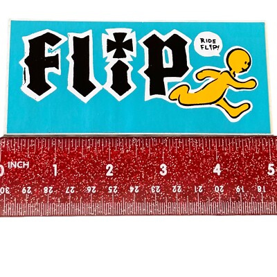Vintage 1990's Ride Flip Skateboard Sticker | eBay