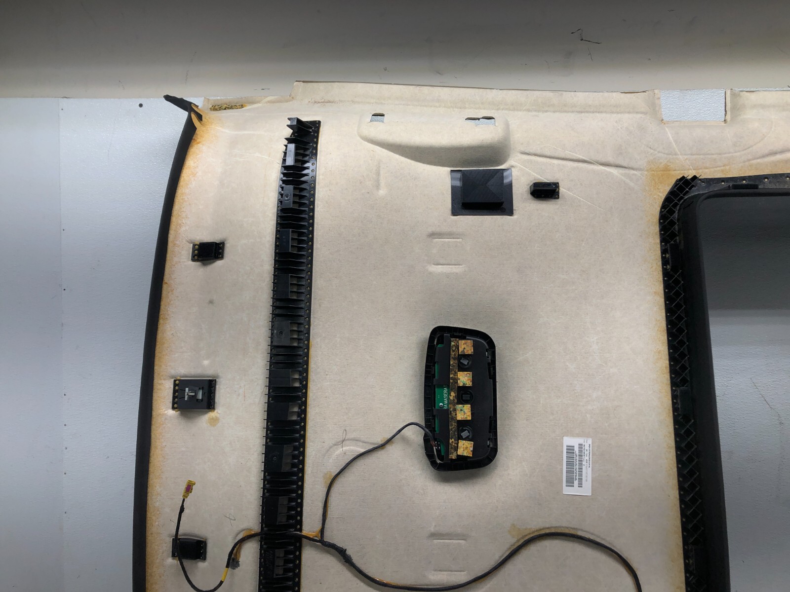 2014-2019 MASERATI GHIBLI S INTERIOR HEADLINER TRIM COVER OEM.