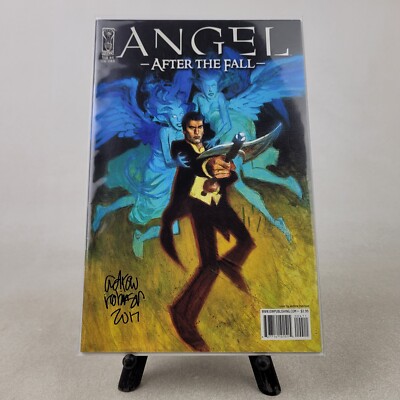 Angel After the Fall #4 Cover B Signed by Andrew Robinson