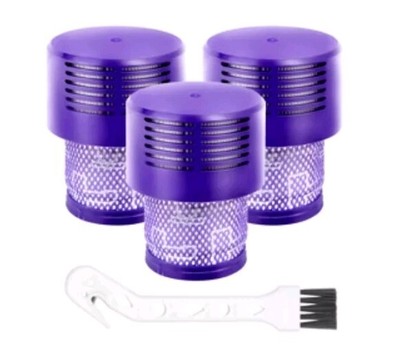6Pcs Vacuum Filters Replacement Kit Compatible Dyson V10 Series Pre Filters