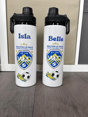 Personalised Football Team Water Bottle - Picture 9 of 9