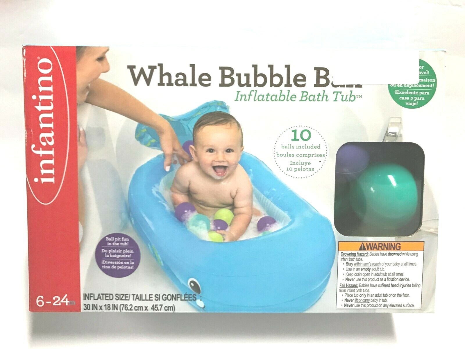 infantino inflatable bathtub