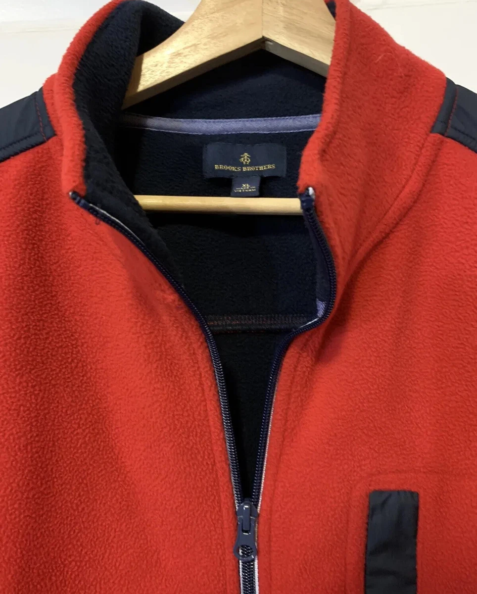 Brooks Brothers Red Fleece Men s Sz XL Vest eBay