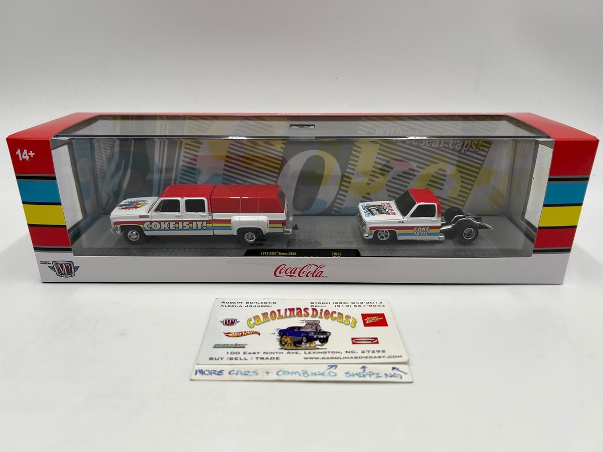 M2マシーン　　1973 GMC SIERRA 3500 M2マシーン 1/64 1973 GMC シエラ 3500 ブライトホワイト& 1976