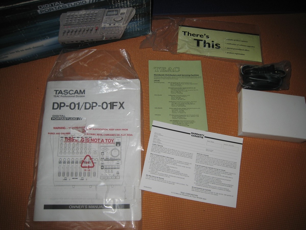 TASCAM DP-01FX/CD デジタルマルチトラックレコーダー　ほぼ新品 Tascam DP-01FX Digital Multi Track Recorder for sale online | eBay