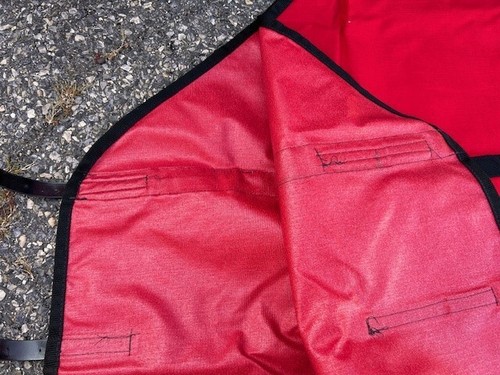 Weidebogen 70" rot mit schwarzem Rand *NEU - Bild 3 von 3