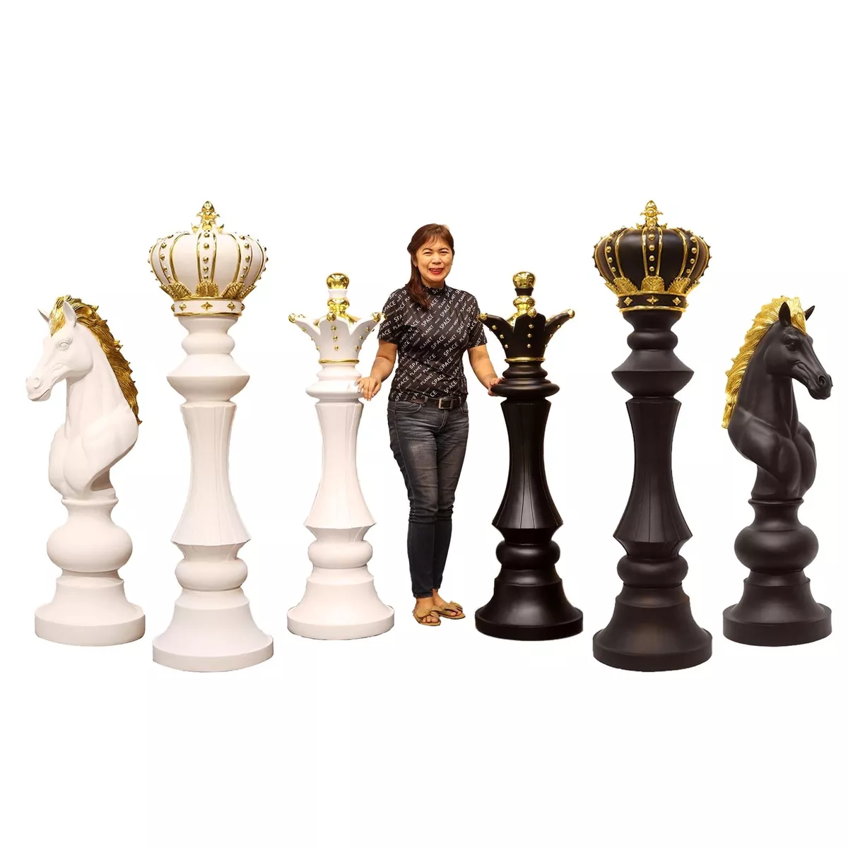 Real Life Chess Pieces