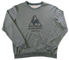 Le coq sportif Sweatshirt Big logo pullover hoodie Size L