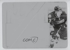 2011 Dominion Mammoth Jerseys Printing Plate Black 1/1 Devante Smith-Pelly 2y6