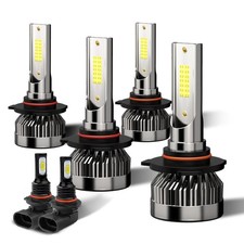 ENJOYAKOM 2003-2006 Chevy Silverado 1500 2500 3500HD Fog Lights High Low Kits