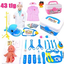 43Stk Arztkoffer Doktor Spielset Rollenspiel Kit Geschenke für Kinder Spielzeug