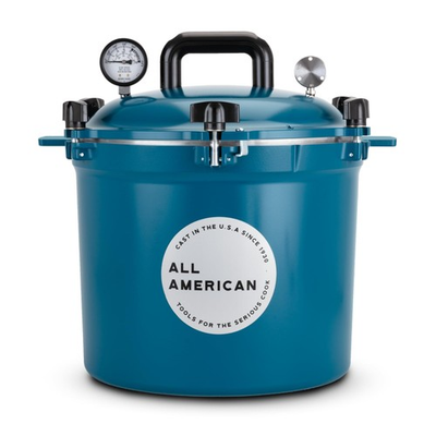 #ad Pressure Cooker 21.5 Quart Canner Berry Blue 921BL All American USA Electric $774.99
