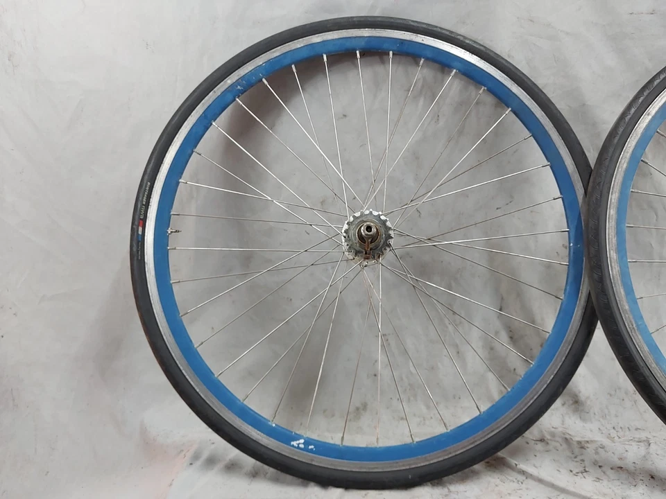 Profile Track 700c Fixie Fixed Gear SS Bike Wheel Set Flip-Flop 100/120 Ships US - Image 2 of 4
