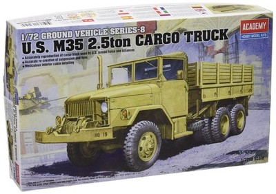 Academy 1/72 M35 2,5 Tonnen Cargo Truck Am13410 Plastikmodell