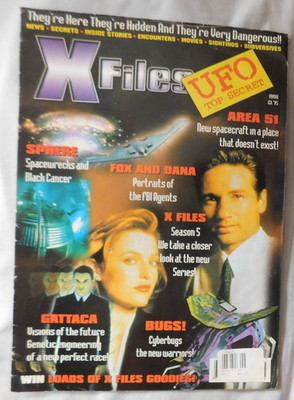 X-Files Magazine 1998 UFO Top Secret