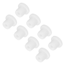 8pcs T-Shaped Silicone Plugs 8.3mm 5/16" Dia Snap in Plug Seal Round White