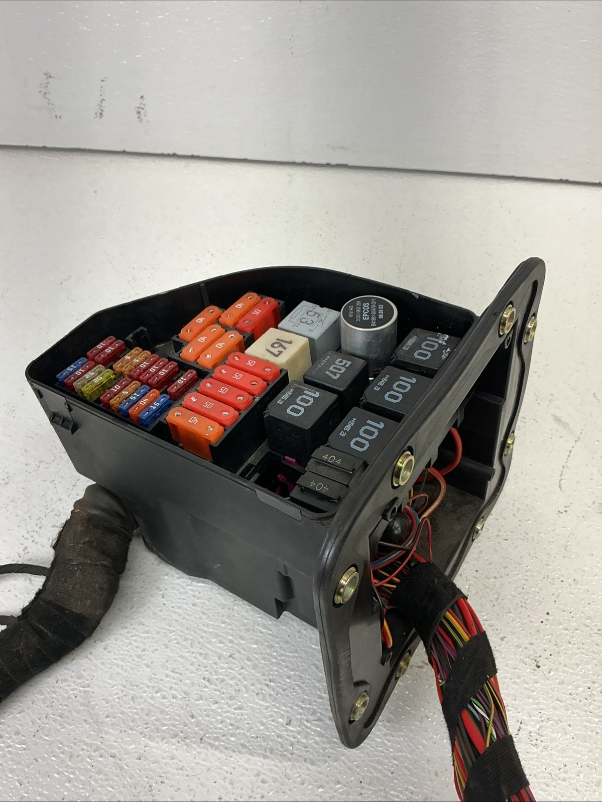 06-12 OEM Bentley Continental GT GTC Front Right Passenger Engine Bay Fuse Box