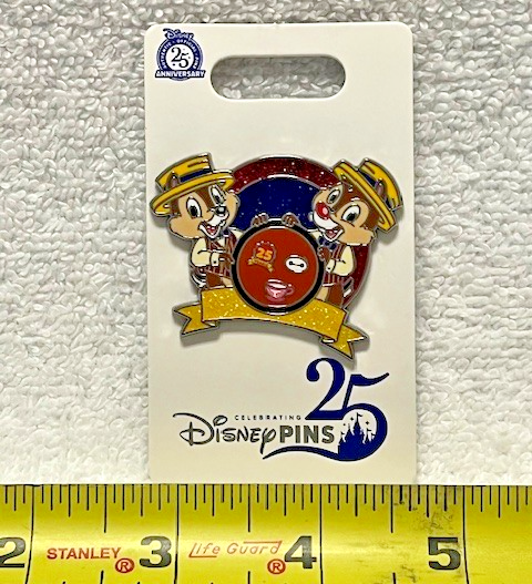 WDW 2025 Disney Celebrating 25 Years of Pin Trading Chip & Dale