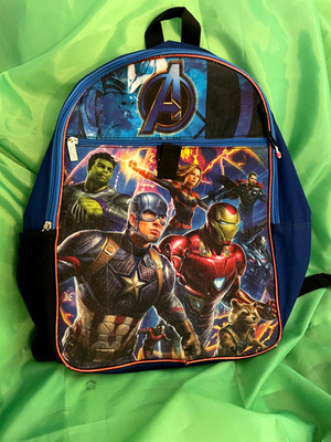 Marvel Avengers Classic Comics Style Backpack From Bioworld 16'' W x 12'' L