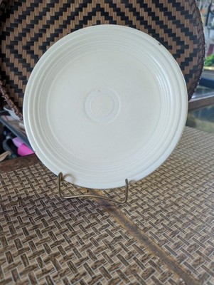 Fiesta Fiestaware Luncheon Plates 9 1/2'' Vintage, Ivory