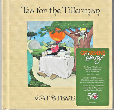 Cat Stevens Tea for the Tillerman, NEW! 2 CD Deluxe Edition Embossed Book Rare