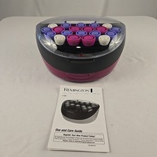 Remington Professional Ceramic Conditioning Hot Hair Rollers- H5600 No Clips EUC