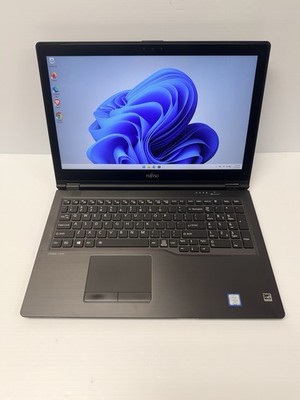 Fujitsu LifeBook U759 Touch i5-8365U 8GB 256GB SSD FHD Win11 Pro Charger Read**