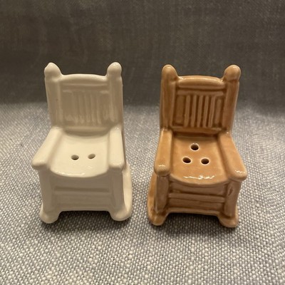 Cracker Barrel Porch Rocking Chair Salt & Pepper Shaker Set 2026  New*