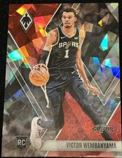 Victor Wembanyama Phoenix RC/Courtside Silver Prizm/Revolution Astro 3 Card Lot